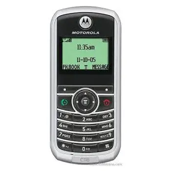 Motorola C118 2G Mobile Phone